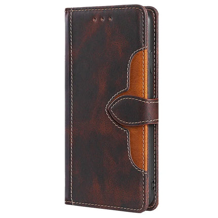 For OnePlus Nord CE4 Lite 5G / Oppo K12x 5G (China) Case Leather Wallet Phone Cover with Straw Hat Magnetic Clasp