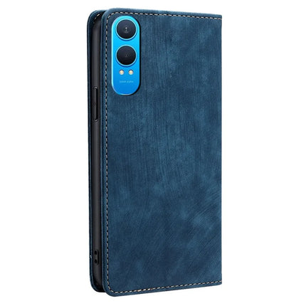 For OnePlus Nord CE4 Lite 5G / Oppo K12x 5G (China) Case RFID Blocking Wallet Leather Phone Cover
