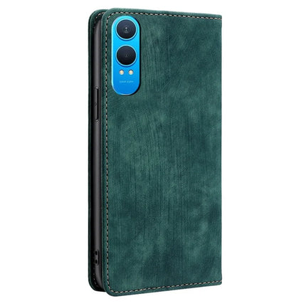 For OnePlus Nord CE4 Lite 5G / Oppo K12x 5G (China) Case RFID Blocking Wallet Leather Phone Cover