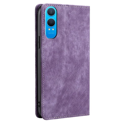 For OnePlus Nord CE4 Lite 5G / Oppo K12x 5G (China) Case RFID Blocking Wallet Leather Phone Cover