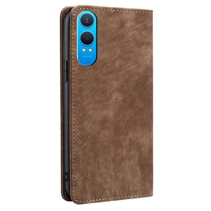 For OnePlus Nord CE4 Lite 5G / Oppo K12x 5G (China) Case RFID Blocking Wallet Leather Phone Cover