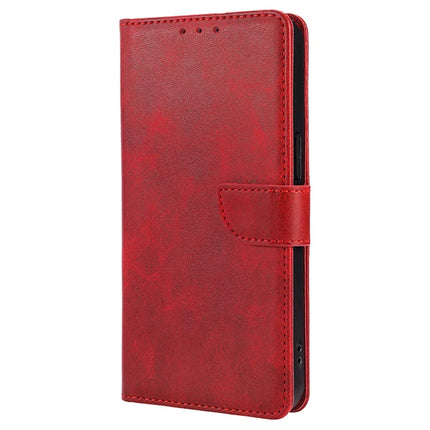 For Motorola Edge (2024) 5G Wallet Case Calf Texture Leather Phone Cover