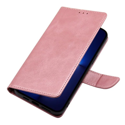 For Motorola Edge (2024) 5G Wallet Case Calf Texture Leather Phone Cover
