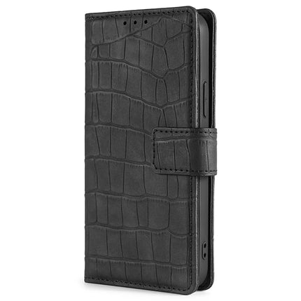 For Motorola Edge (2024) 5G Case Crocodile Texture PU Leather Phone Cover