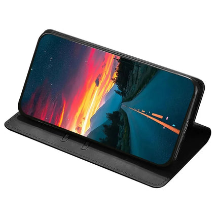 For Motorola Edge (2024) 5G Wallet Case PU Leather Magnetic Closing Phone Cover
