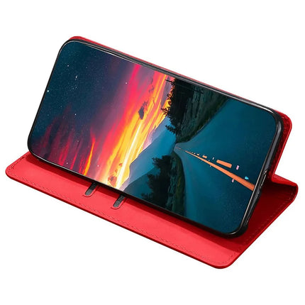 For Motorola Edge (2024) 5G Wallet Case PU Leather Magnetic Closing Phone Cover