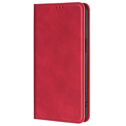 For Motorola Edge (2024) 5G Wallet Case PU Leather Magnetic Closing Phone Cover