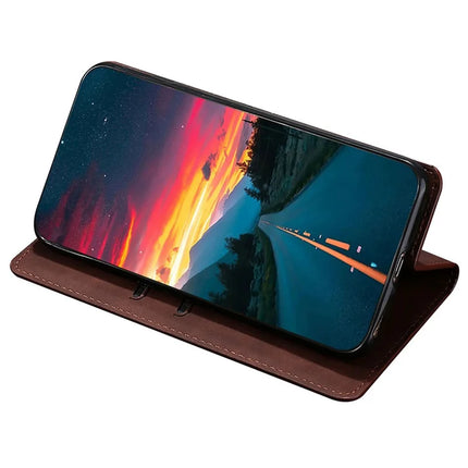 For Motorola Edge (2024) 5G Wallet Case PU Leather Magnetic Closing Phone Cover