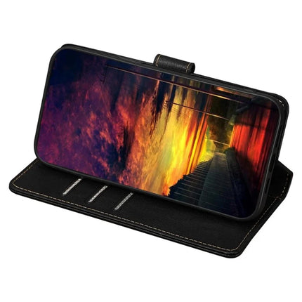 For Motorola Edge (2024) 5G Case Leather Phone Cover with RFID Blocking Wallet