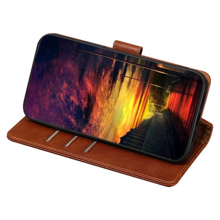 For Motorola Edge (2024) 5G Case Leather Phone Cover with RFID Blocking Wallet