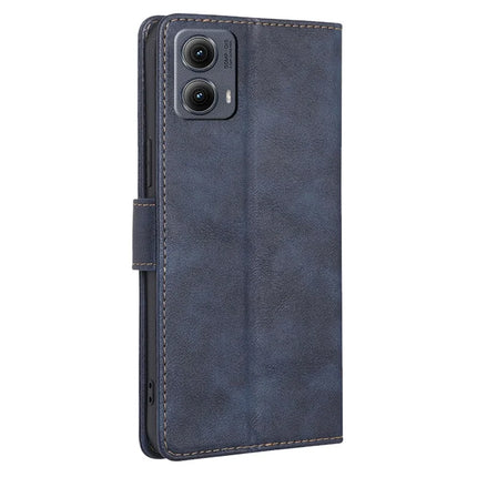 For Motorola Edge (2024) 5G Case Leather Phone Cover with RFID Blocking Wallet