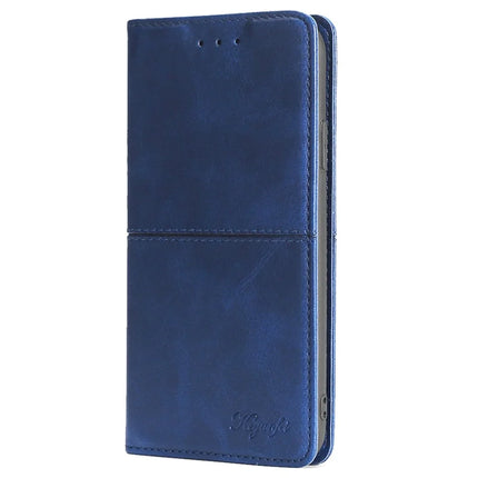 For Motorola Edge (2024) 5G Case Card Slots Cowhide Texture Phone Leather Cover