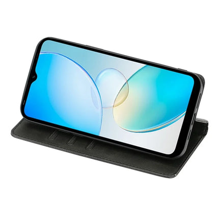 For Motorola Edge (2024) 5G Case PU Leather Calf Texture Phone Wallet Cover