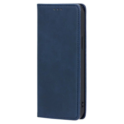 For Motorola Edge (2024) 5G Case PU Leather Calf Texture Phone Wallet Cover