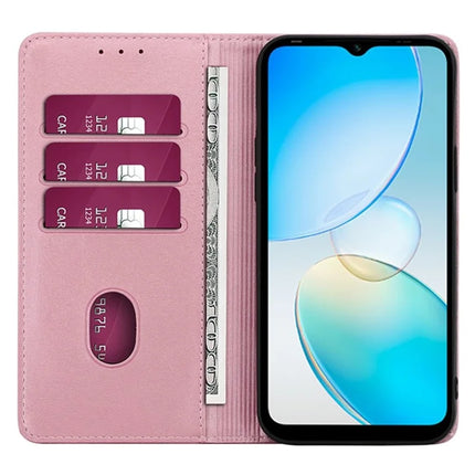 For Motorola Edge (2024) 5G Case PU Leather Calf Texture Phone Wallet Cover