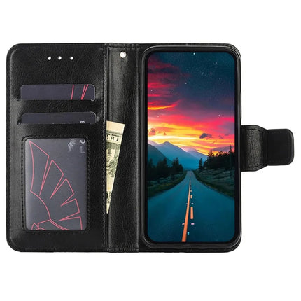 For Motorola Edge (2024) 5G Case Wallet PU Leather + TPU Folding Stand Phone Cover
