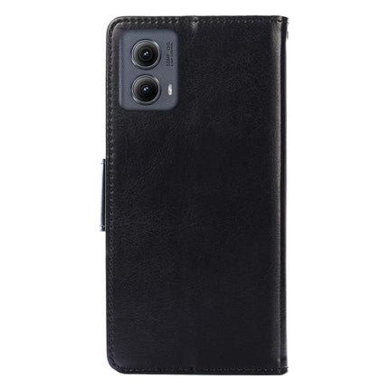 For Motorola Edge (2024) 5G Case Wallet PU Leather + TPU Folding Stand Phone Cover