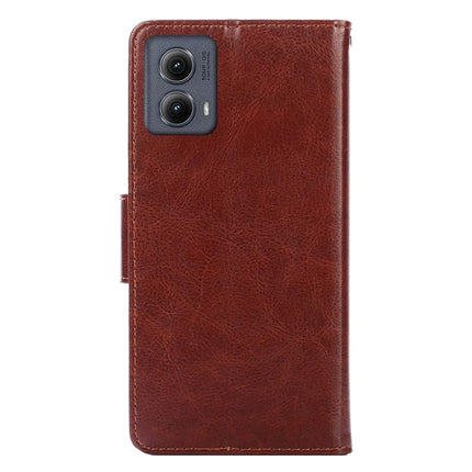 For Motorola Edge (2024) 5G Case Wallet PU Leather + TPU Folding Stand Phone Cover