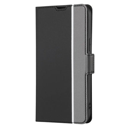 For Motorola Edge (2024) 5G Case Card Holder Twill Texture Leather Phone Cover