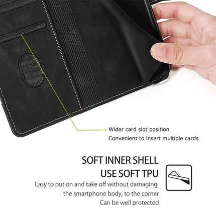 For Motorola Edge (2024) 5G Case Leather Wallet Phone Cover with Straw Hat Magnetic Clasp