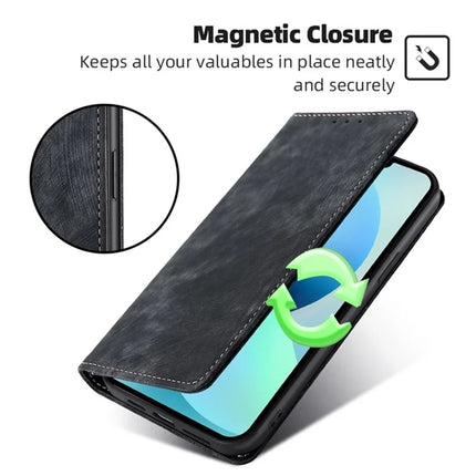 For Motorola Edge (2024) 5G Case RFID Blocking Wallet Leather Phone Cover