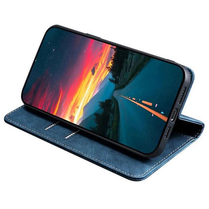 For Motorola Edge (2024) 5G Case RFID Blocking Wallet Leather Phone Cover