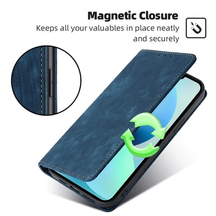 For Motorola Edge (2024) 5G Case RFID Blocking Wallet Leather Phone Cover