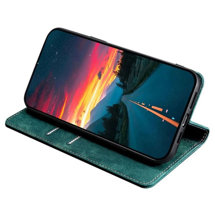 For Motorola Edge (2024) 5G Case RFID Blocking Wallet Leather Phone Cover