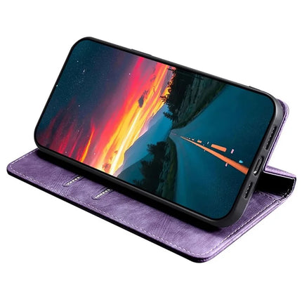 For Motorola Edge (2024) 5G Case RFID Blocking Wallet Leather Phone Cover
