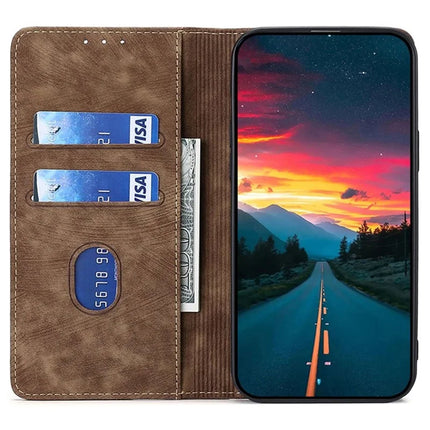 For Motorola Edge (2024) 5G Case RFID Blocking Wallet Leather Phone Cover