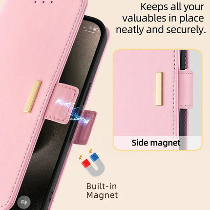 For Motorola Edge (2024) 5G Case PU Leather Wallet Stand Phone Cover with Crossbody Shoulder Strap