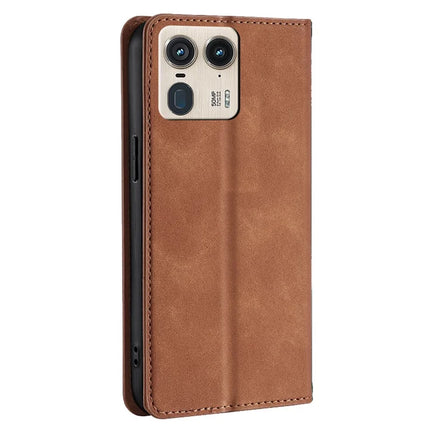 For Motorola Moto X50 Ultra 5G / Edge 50 Ultra 5G Wallet Case PU Leather Magnetic Closing Phone Cover