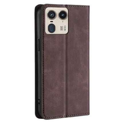 For Motorola Moto X50 Ultra 5G / Edge 50 Ultra 5G Wallet Case PU Leather Magnetic Closing Phone Cover
