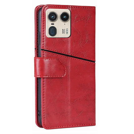 For Motorola Moto X50 Ultra 5G / Edge 50 Ultra 5G Case Geometric Splicing PU Leather Phone Cover
