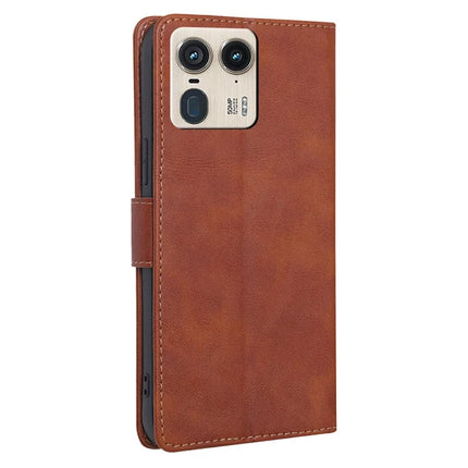 For Motorola Moto X50 Ultra 5G / Edge 50 Ultra 5G Case Leather Phone Cover with RFID Blocking Wallet
