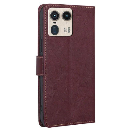 For Motorola Moto X50 Ultra 5G / Edge 50 Ultra 5G Case Leather Phone Cover with RFID Blocking Wallet