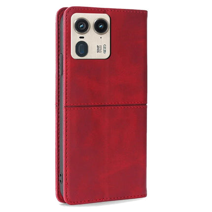 For Motorola Moto X50 Ultra 5G / Edge 50 Ultra 5G Case Card Slots Cowhide Texture Phone Leather Cover