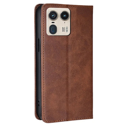 For Motorola Moto X50 Ultra 5G / Edge 50 Ultra 5G Case PU Leather Calf Texture Phone Wallet Cover