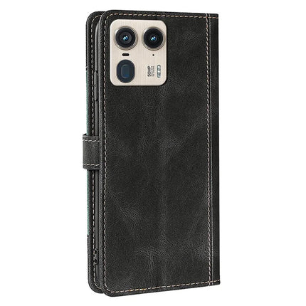 For Motorola Moto X50 Ultra 5G / Edge 50 Ultra 5G Case Leather Wallet Phone Cover with Straw Hat Magnetic Clasp