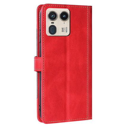 For Motorola Moto X50 Ultra 5G / Edge 50 Ultra 5G Case Leather Wallet Phone Cover with Straw Hat Magnetic Clasp