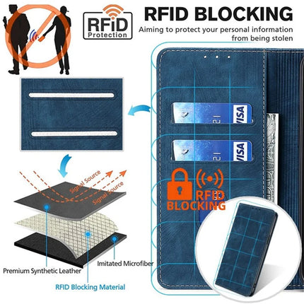 For Motorola Moto X50 Ultra 5G / Edge 50 Ultra 5G Case RFID Blocking Wallet Leather Phone Cover