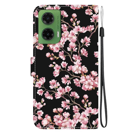 For Motorola Moto G35 5G Wallet Phone Case Anti-Drop Leather Flip Cover Pattern Printing