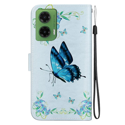 For Motorola Moto G35 5G Wallet Phone Case Anti-Drop Leather Flip Cover Pattern Printing
