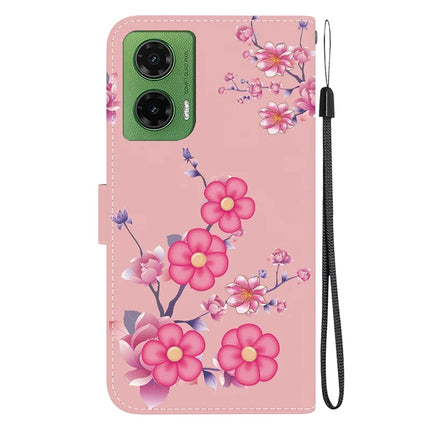 For Motorola Moto G35 5G Wallet Phone Case Anti-Drop Leather Flip Cover Pattern Printing