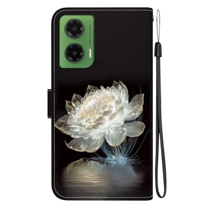 For Motorola Moto G35 5G Wallet Phone Case Anti-Drop Leather Flip Cover Pattern Printing