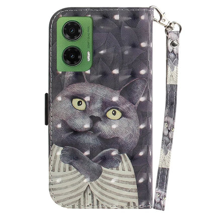 For Motorola Moto G35 5G Case Pattern Printing Leather Wallet Phone Cover