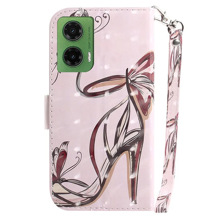 For Motorola Moto G35 5G Case Pattern Printing Leather Wallet Phone Cover