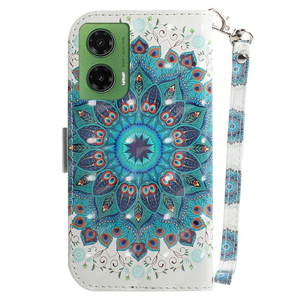 For Motorola Moto G35 5G Case Pattern Printing Leather Wallet Phone Cover