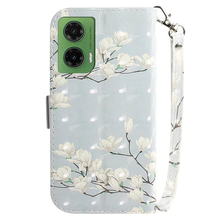 For Motorola Moto G35 5G Case Pattern Printing Leather Wallet Phone Cover
