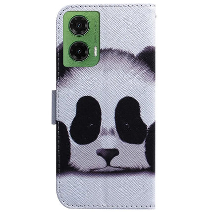 For Motorola Moto G35 5G Wallet Case Pattern Print Leather Phone Cover